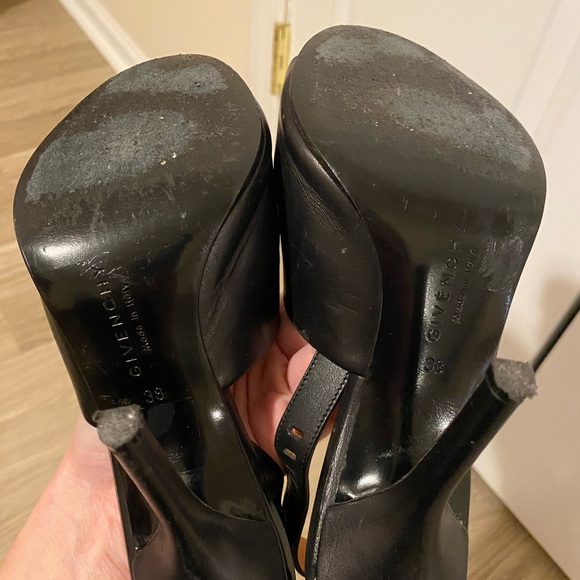 Givenchy open toe heels 4” size 38 - Picture 4 of 8